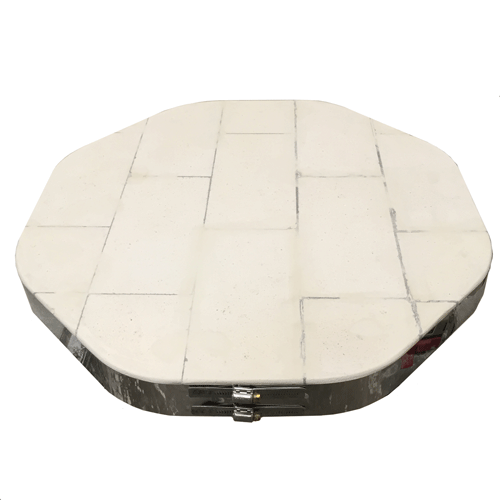 LID OR BOTTOM SLAB FOR ALL 12 SIDED SKUTT KILNS